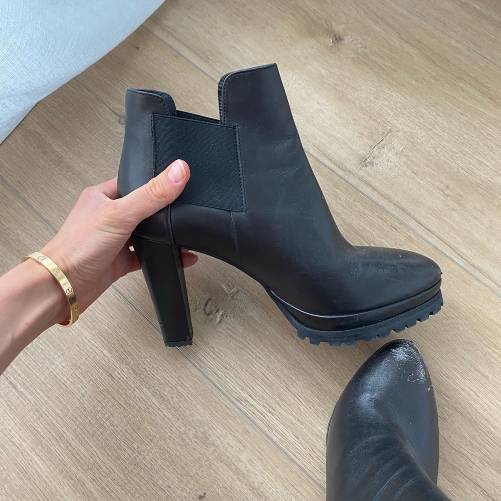 All Saints Black Booties - Picture 4 of 8
